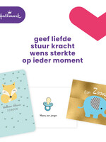 Hallmark Carte de voeux Hallmark recharge 'Geboorte zoon' 6 cartes