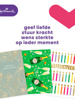 Hallmark Carte de voeux Hallmark recharge 'Felicitatie' 6 cartes