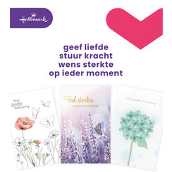 Carte de voeux Hallmark recharge 'Deelneming' 10 cartes