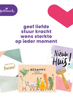 Hallmark Wenskaart Hallmark navulset diversen 12 kaarten