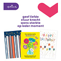 Hallmark Carte de voeux Hallmark recharge 'Verjaardag' 12 cartes