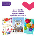 Hallmark Wenskaart Hallmark navulset A4 felicitatie 8 kaarten