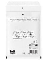 TAP Enveloppe à bulles TAP Comebag nr13 blanc 100 pièces