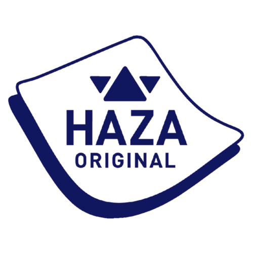 Haza Inpakpapier Kraft gestreept 70gr 100cmx100m op rol