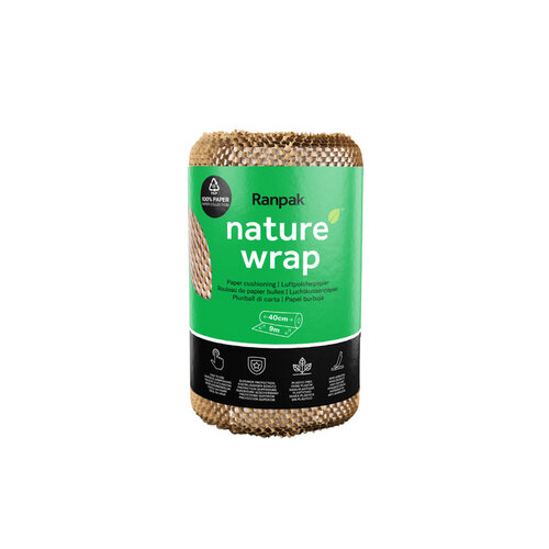 Ranpak Inpakmateriaal Ranpak NatureWrap luchtkussen 40cmx9m bruin