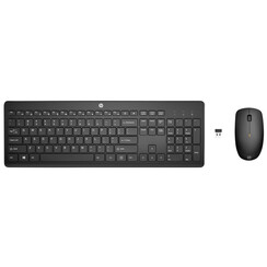 Clavier + Souris HP235 sans fil noir