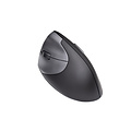 Ergofy Souris Ergofy SRM VS4 gaucher sans fil argent noir