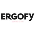 Ergofy Muis Ergofy SRM VS4 links draadloos zilver zwart