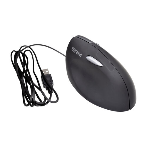 Ergofy Souris Ergofy SRM VS4 droitier filaire argent noir