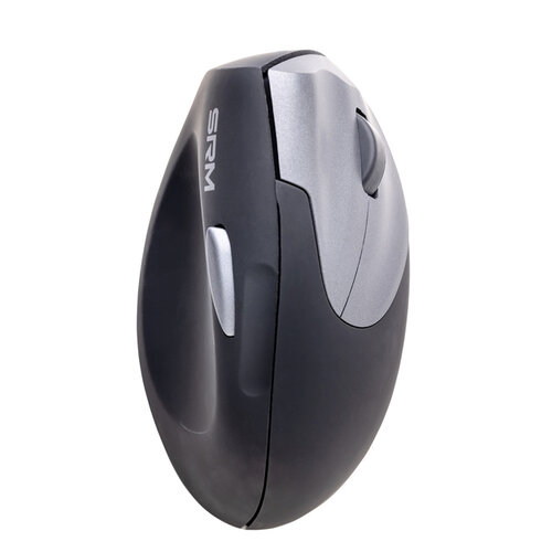 Ergofy Souris Ergofy VS4 droitier sans fil argent noir