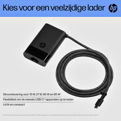HP Laptop Charger HP 65W USB-C