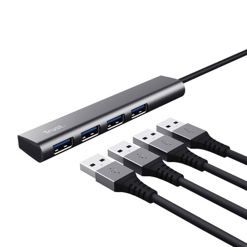 Trust Hub Trust Halyx 4-ports USB-C