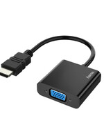 Hama Adapter Hama HDMI-VGA zwart