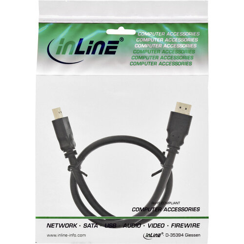 inLine Câble InLine HDMI HD M 5m noir