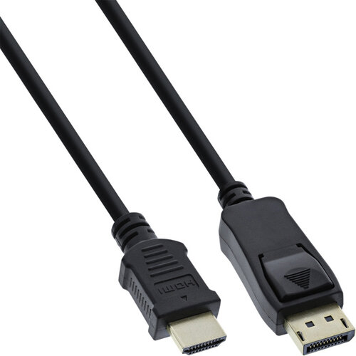 inLine Câble inLine Displayport HDMI 4K Mâle/Mâle 2m noir