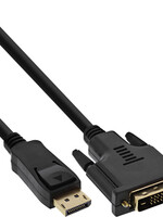 inLine Câble inLine Displayport DVI 24+1 Mâle/Mâle 2m noir