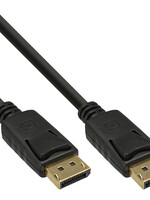 inLine Kabel inLine displayport 4K60HZ M-M 1.5 meter zwart