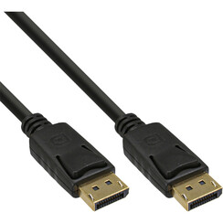 Câble inLine displaypoort 4K60HZ Mâle/Mâle 1,5m noir
