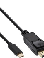 inLine Câble inLine USB-C Displayport 3.1 4K Mâle/Mâle 2m noir