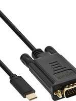 inLine Câble inLine USB-C VGA 3.1 Mâle/Mâle 2m noir