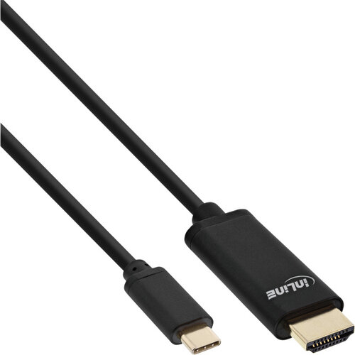 inLine Câble inLine USB-C HDMI 3.1 2.0 4K Mâle/Mâle 2m noir