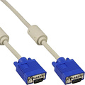 inLine Kabel Inline S VGA 15HD M-M 2 meter beige en blauw