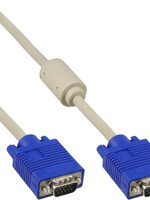inLine Kabel Inline S VGA 15HD M-M 2 meter beige en blauw