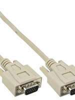 inLine Câble inLine S VGA 15HD Mâle-Mâle 2m beige/gris