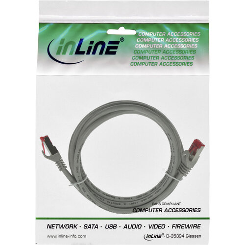 inLine Câble inLine patch CAT.6 S/FTP 1m gris