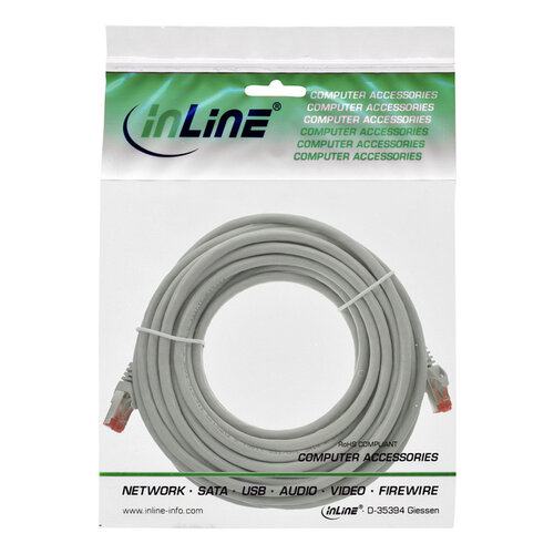 inLine Câble inLine Cat 6 S/FTP cuivre 3m gris