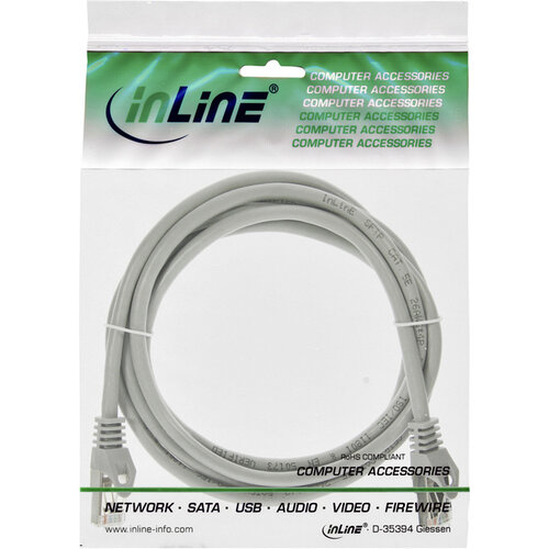 inLine Câble inLine Cat 5e UTP 2m gris