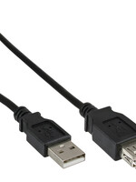 inLine Câble inLine rallonge USB-A 2.0 Mâle/Femelle 1,8m noir