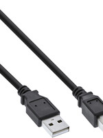 inLine Câble inLine USB-A USB-B 2.0 Mâle 3m noir