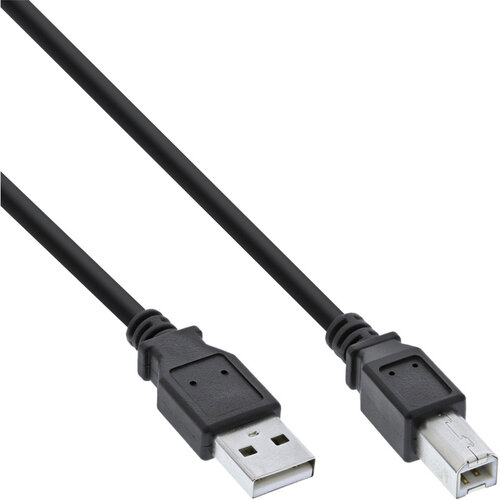 inLine Câble inLine USB-A USB-B 2.0 Mâle 3m noir