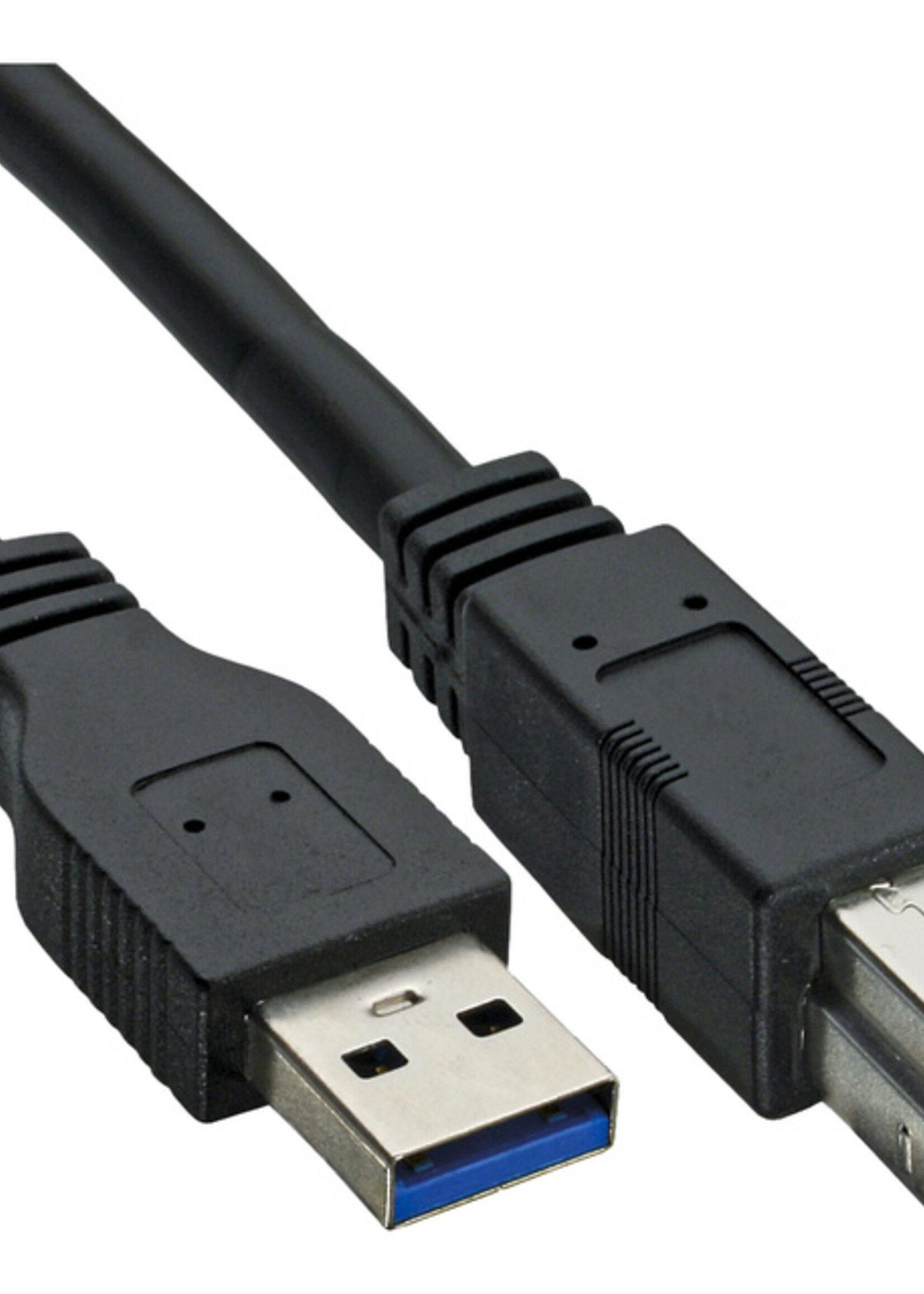 inLine Kabel Inline USB-A USB-B 3.0 M 1.5 meter zwart