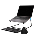 R-Go Tools Laptopstandaard R-Go Steel Office Zwart