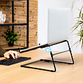 R-Go Tools Laptopstandaard R-Go Steel Office Zwart