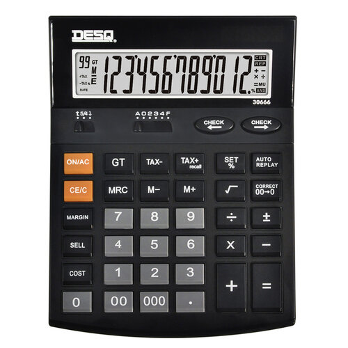 Desq Calculatrice Desq X-Large Check & Correct