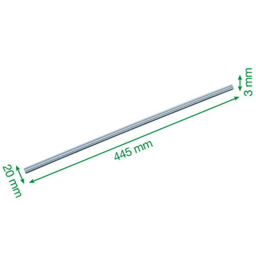 Leitz Mesgeleider voor rolsnijmachine Leitz Precision Office A4+ 2 stuks