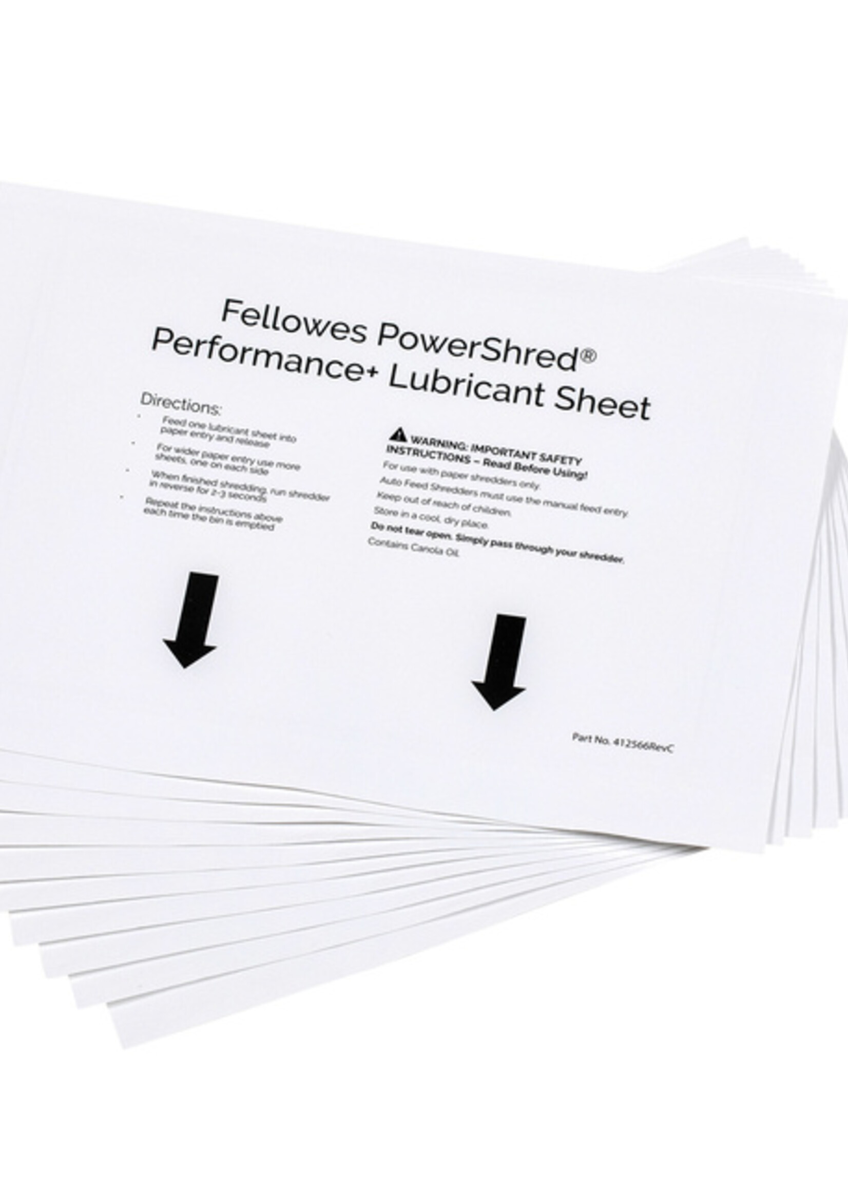 Fellowes Olievellen voor papiervernietiger Fellowes Powershred Performance+