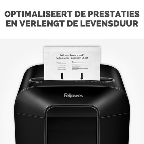 Fellowes Feuilles de lubrification destructeur Fellowes Powershred Performance+