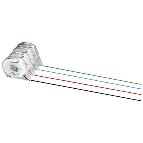 Legamaster Bande de séparation tableau Legamaster 1mmx16m noir