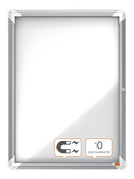Nobo Vitrine d'intérieur Nobo avec porte 4x A4 magnétique