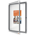 Nobo Vitrine d'intérieur Nobo avec porte 4x A4 magnétique