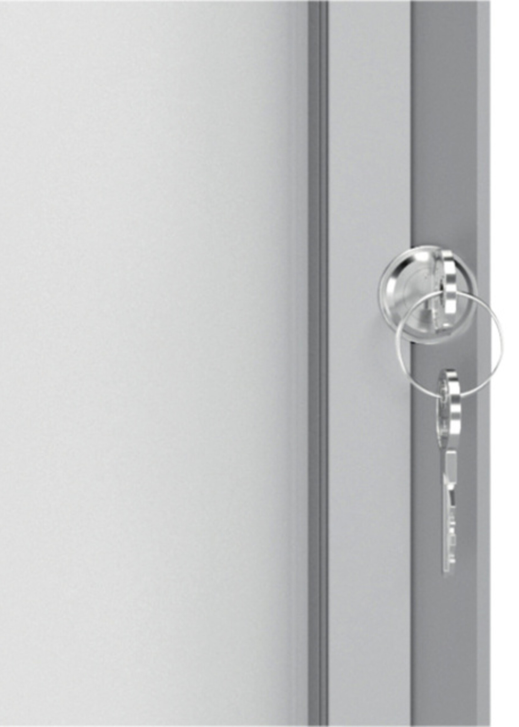 Nobo Vitrinekast Nobo draaideur voor binnen 6x A4 magnetisch