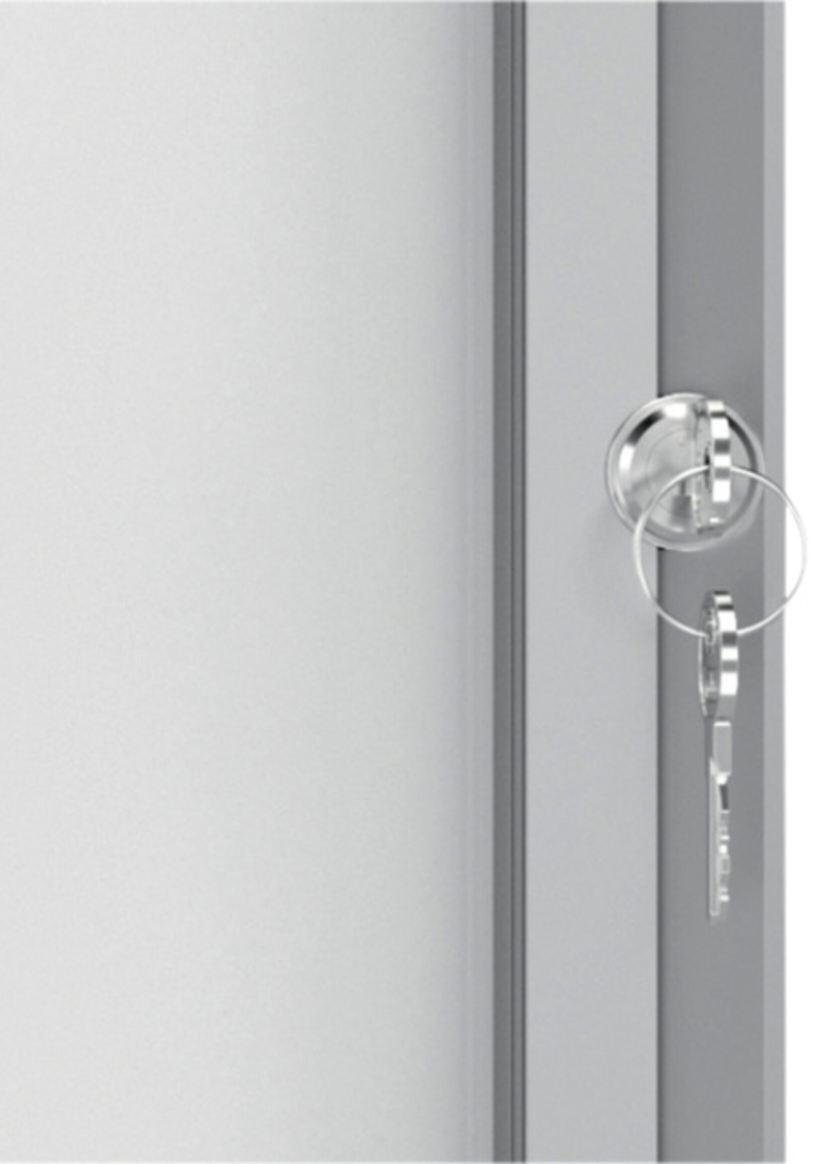 Nobo Vitrinekast Nobo draaideur voor binnen 8x A4 magnetisch