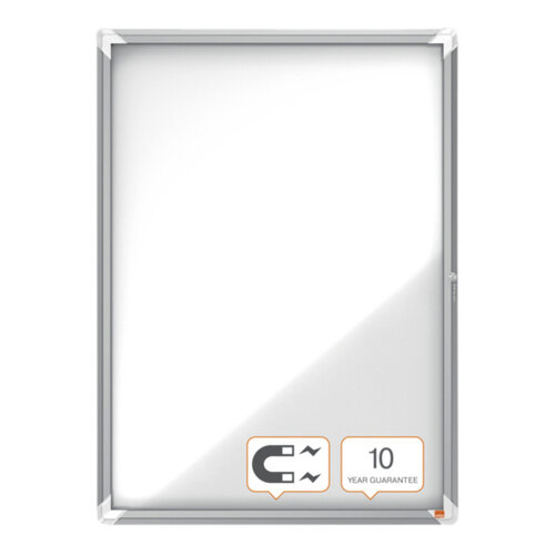 Nobo Vitrine d'intérieur Nobo avec porte 9x A4 magnétique