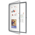 Nobo Vitrine d'intérieur Nobo avec porte 9x A4 magnétique