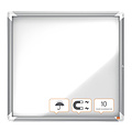 Nobo Vitrine d'extérieur Nobo avec porte 6x A4 magnétique