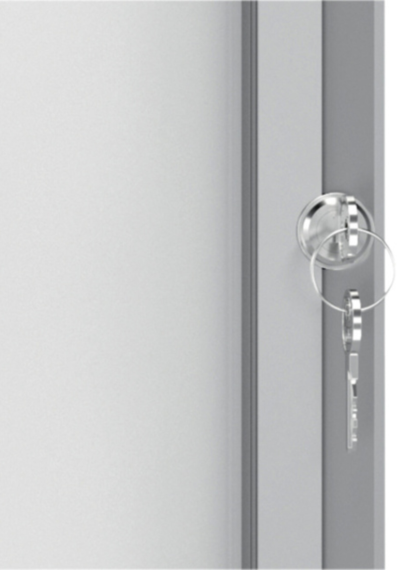 Nobo Vitrine d'extérieur Nobo avec porte 8x A4 magnétique